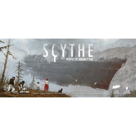 Scythe: vientos de guerra y paz + PROMOS - expansion juego de mesa