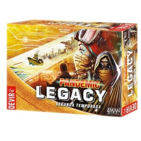 Pandemia Legacy Season 2 amarillo - juego de mesa