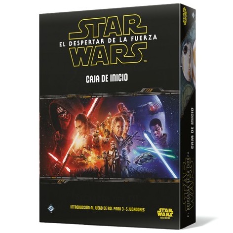 Star Wars: el despertar de la fuerza - caja de inicio