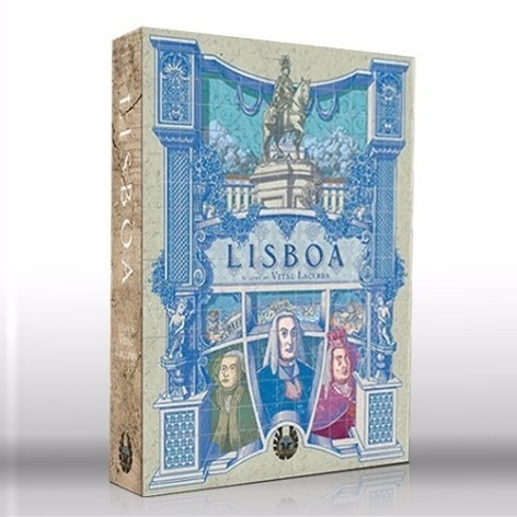 Lisboa firmado por el autor - juego de mesa