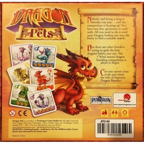 Dragon Pets jueg de cartas