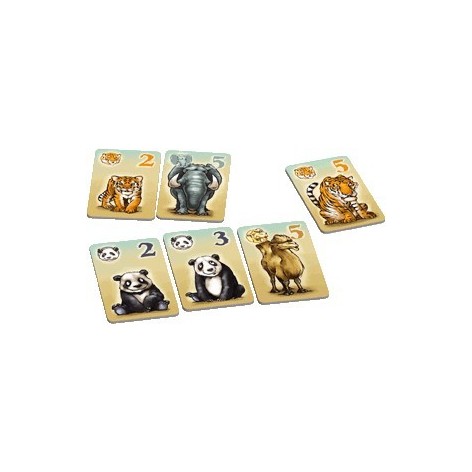 Animales a Bordo juego de cartas