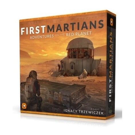 First martians: adventurers on the red planet juego de mesa
