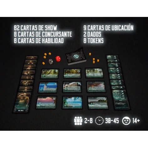 Death Show TV - juego de cartas