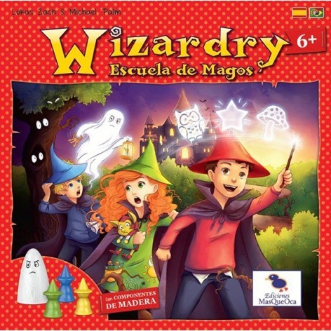 Wizardry: Escuela de Magos juego de mesa para niños