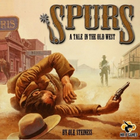 Spurs core game: a tale in the old west - juego de mesa