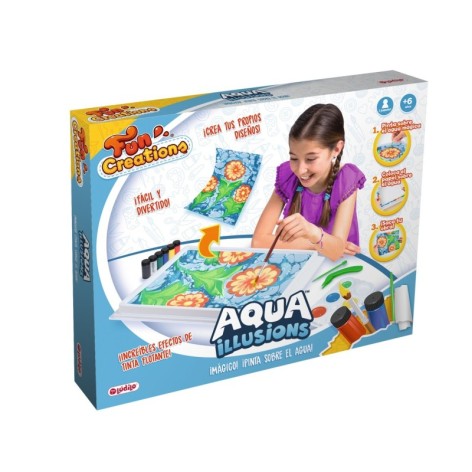 Aqua Illusions juego de mesa para niños