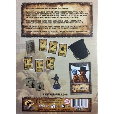 Spurs: Gambler expansion - expansión juego de mesa