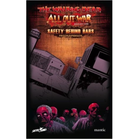 The Walking Dead: All Out War - Expansion seguridad tras los barrotes juego de mesa