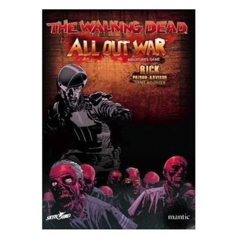 The Walking Dead: All Out War - Booster de Rick, asesor de la prisión expansión juego de mesa