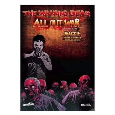 The Walking Dead: All Out War - Booster de Maggie, defensora de la prision expansión juego de mesa