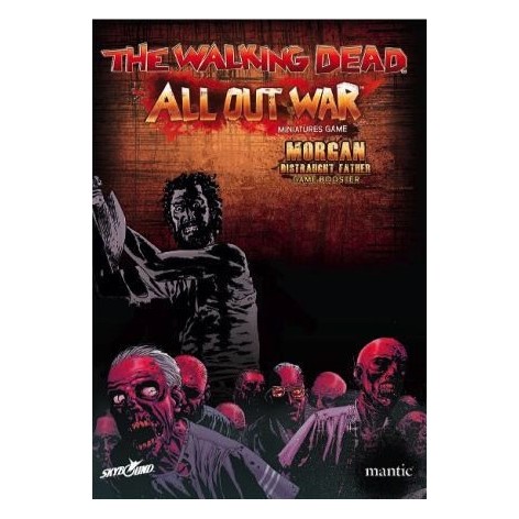 The Walking Dead: All Out War - Booster de Morgan, padre enajenado expansión juego de mesa