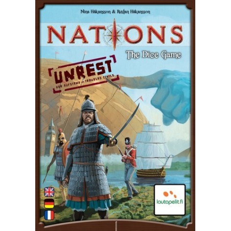 Nations the dice game: unrest expansion - expansión juego de dados