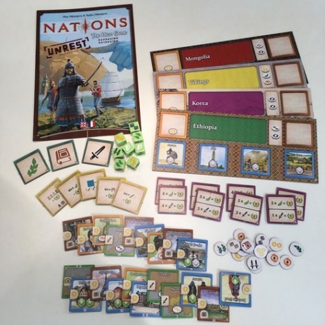 Nations the dice game: unrest expansion - expansión juego de dados