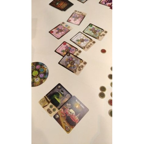 Las brujas de Cernegula juego de cartas