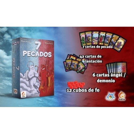 7 pecados juego de cartas