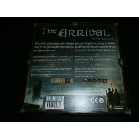 The Arrival + mini expansion tribal traits juego de mesa