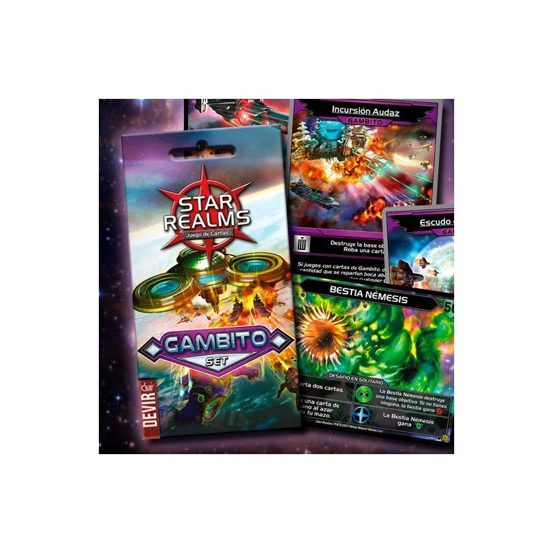 Star realms: Gambito - expansión juego de cartas