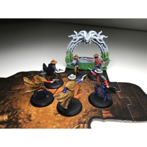 Shadows of Brimstone: frontier town expansion juego de mesa