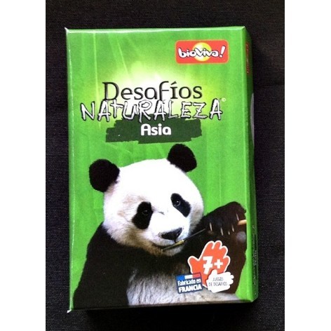 Desafios de la Naturaleza: Asia juego de cartas