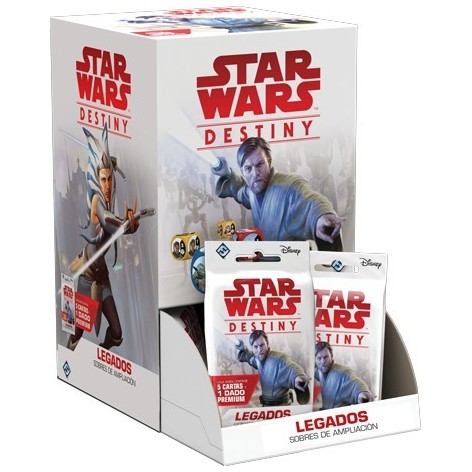 Star Wars Destiny. Legados: Caja de sobres de ampliacion