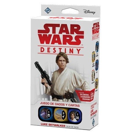 Star Wars Destiny. Caja de inicio Luke Skywalker