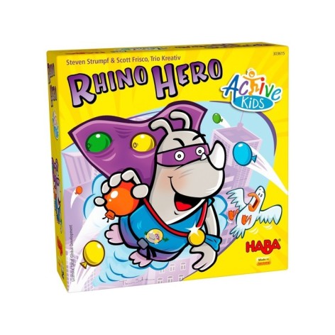 Rhino Hero: Coleccion Active Kids juego de mesa para niños