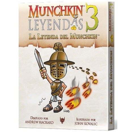 Munchkin Leyendas 3: la leyenda del Munchkin - expansión juego de cartas