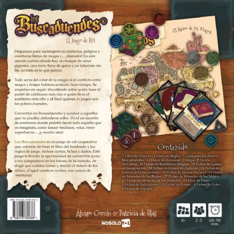 Los buscaduendes: el juego de rol + aventura promocional - juego de rol