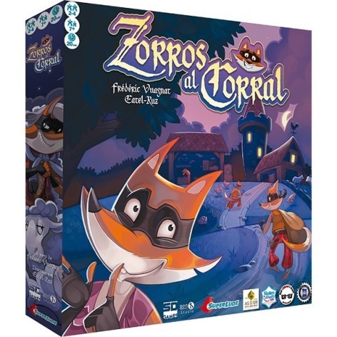 Zorros al corral - juego de mesa