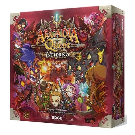 Arcadia Quest: Infierno - expansión juego de mesa