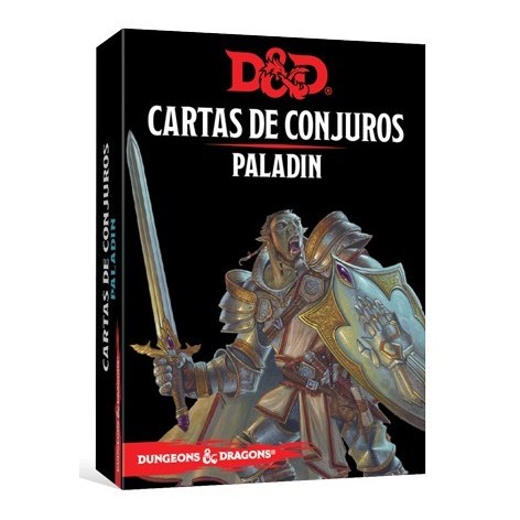 Dungeons and Dragons: paladin - cartas de conjuros suplemento de rol