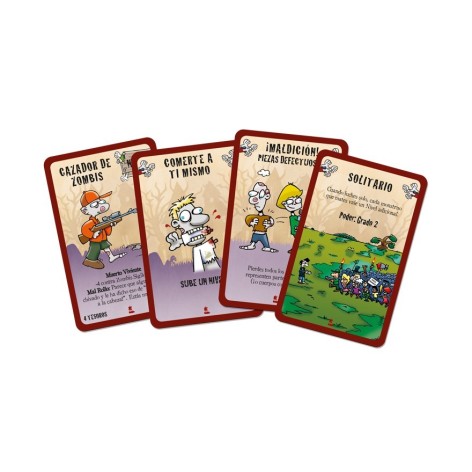 Munchkin Zombies 4: Piezas de Repuesto Expansión juego de cartas