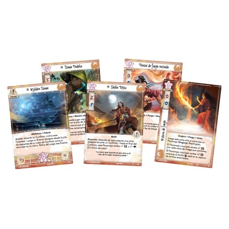 La Leyenda de los 5 Anillos: Discipulos del Vacio Expansión Juego de Cartas