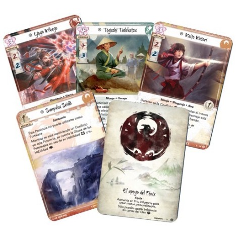 La Leyenda de los 5 Anillos: Discipulos del Vacio Expansión Juego de Cartas