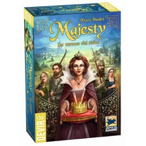 Majesty: la corona del reino - juego de mesa