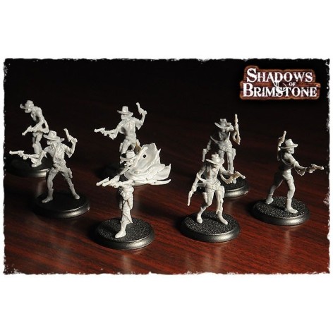 Shadows of Brimstone: undead outlaws - deluxe enemy pack - expansion juego de mesa