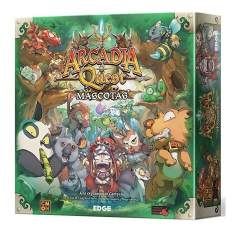 Arcadia Quest: Mascotas - expansión juego de mesa