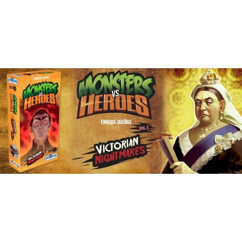 Monsters vs heroes: victorian nightmares (edicion en castellano) juego de cartas