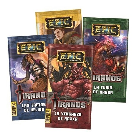 Epic tiranos: sobre las tretas de Helion expansión juego de cartas