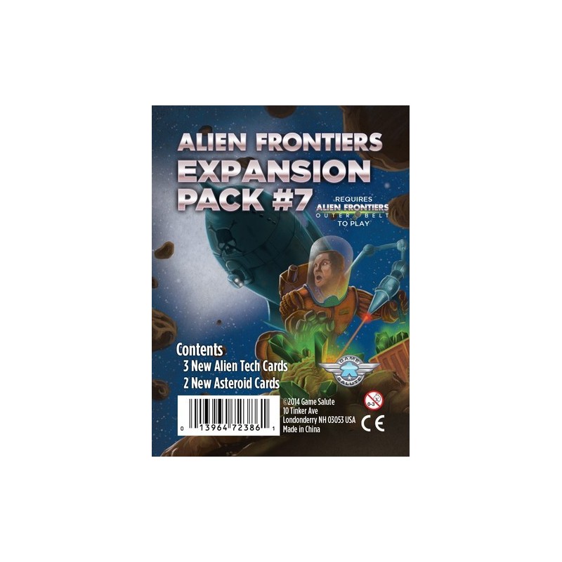 Alien Frontiers: Expansion pack 7 expansion Juego de mesa
