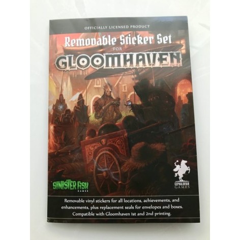 Gloomhaven: removable sticker set - accesorio