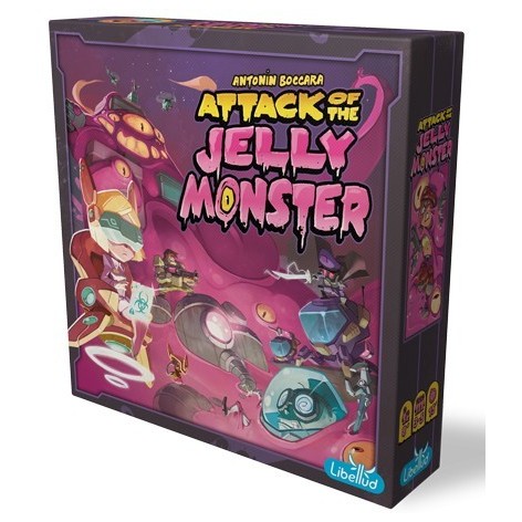 Attack of the Jelly Monster juego de mesa - juego de dados