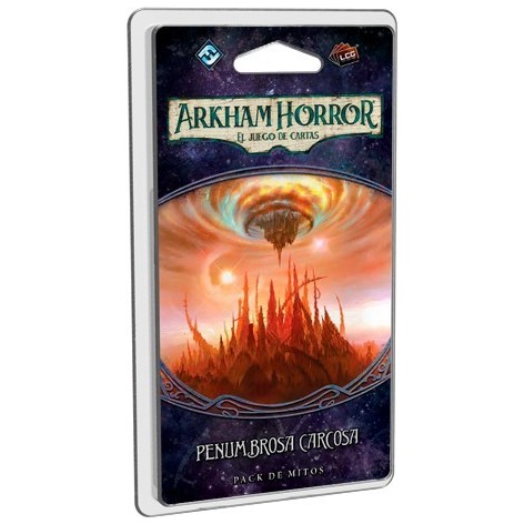 Arkham Horror: Penumbrosa Carcosa expansion juego de cartas