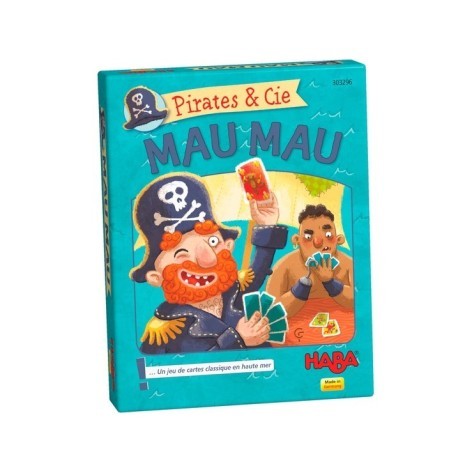 Pirate and co. Mau mau Juego de cartas para niños de Haba