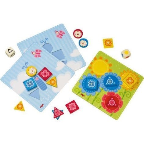 Mis primeros juegos:  colores y formas juego de mesa para niños de haba