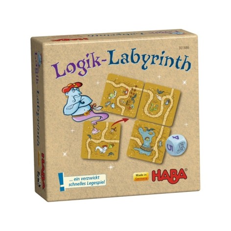 Laberinto de la logica - juego de mesa para niños