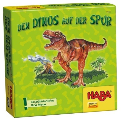 En busca de los dinosaurios juego de mesa para niños de haba