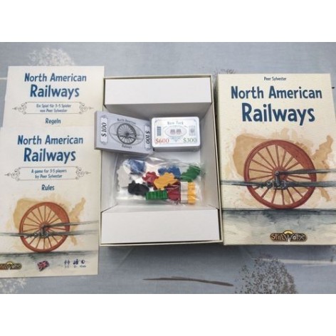 North American railways juego de cartas