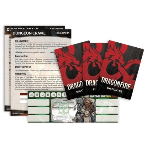 Dungeons & Dragons: dragonfire juego de cartas